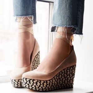 Free People Charade Espadrille Wedges